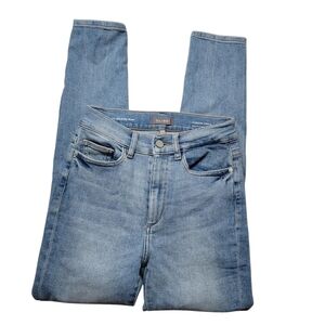 DL1961 Farrow Ankle High-rise Instasculpt Skinny Blue Jeans Size 25